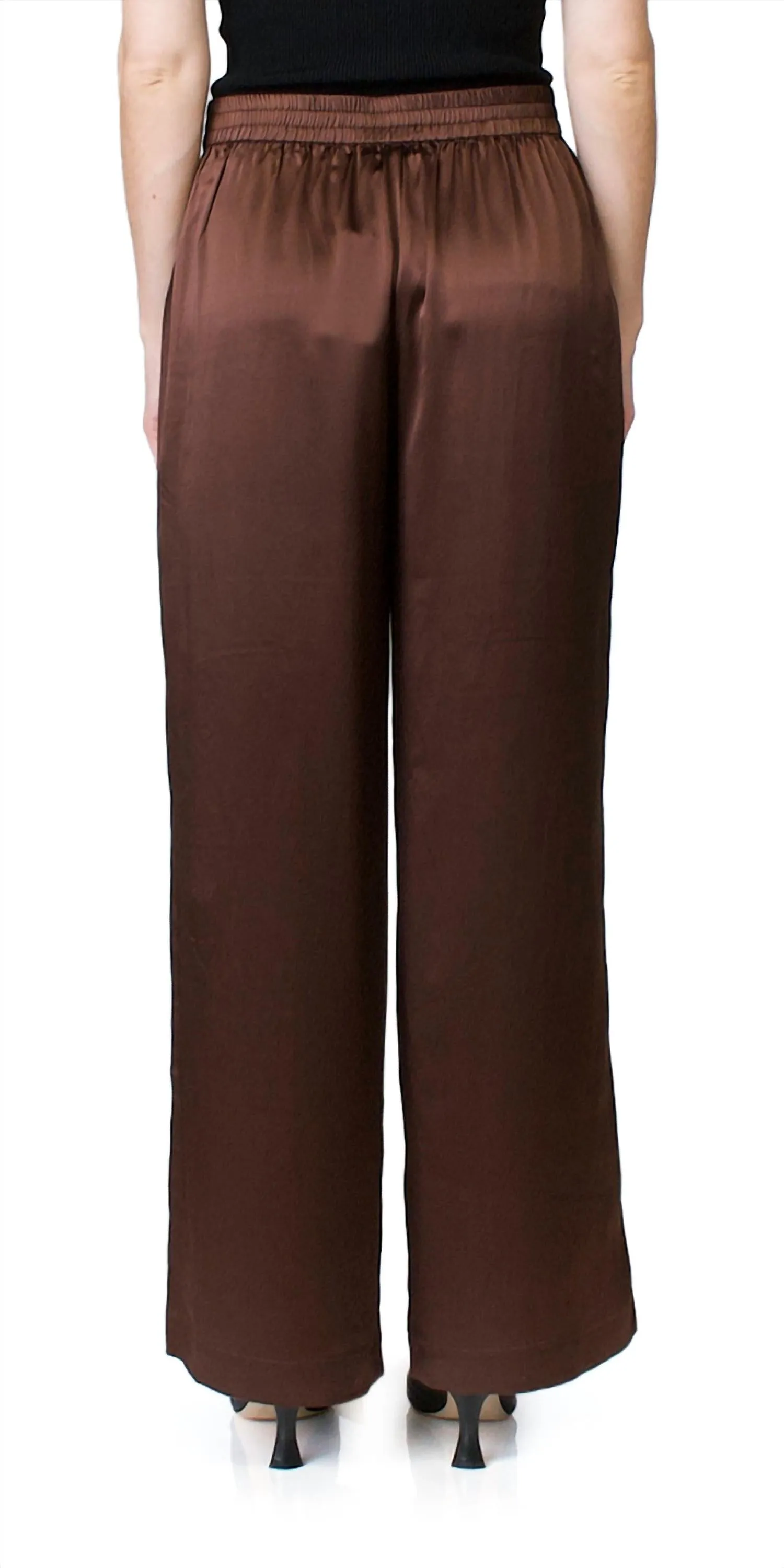 6397 - Silk Pull On Pants