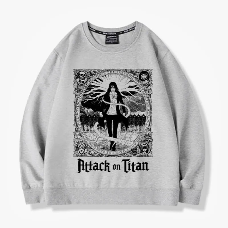 Attack on Titan Eren Yeager Tree of Life Sweatshirt