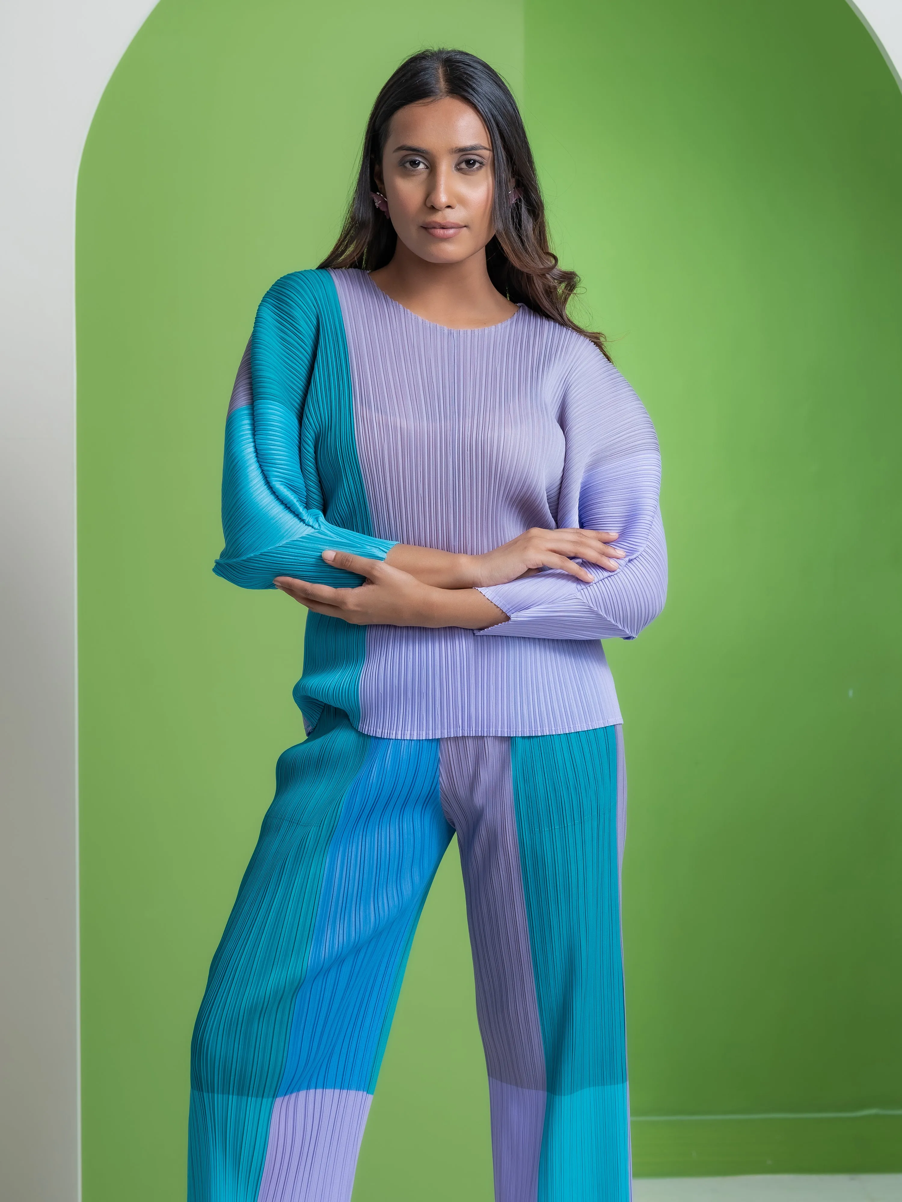 Cleo Pleated Co-ord Set