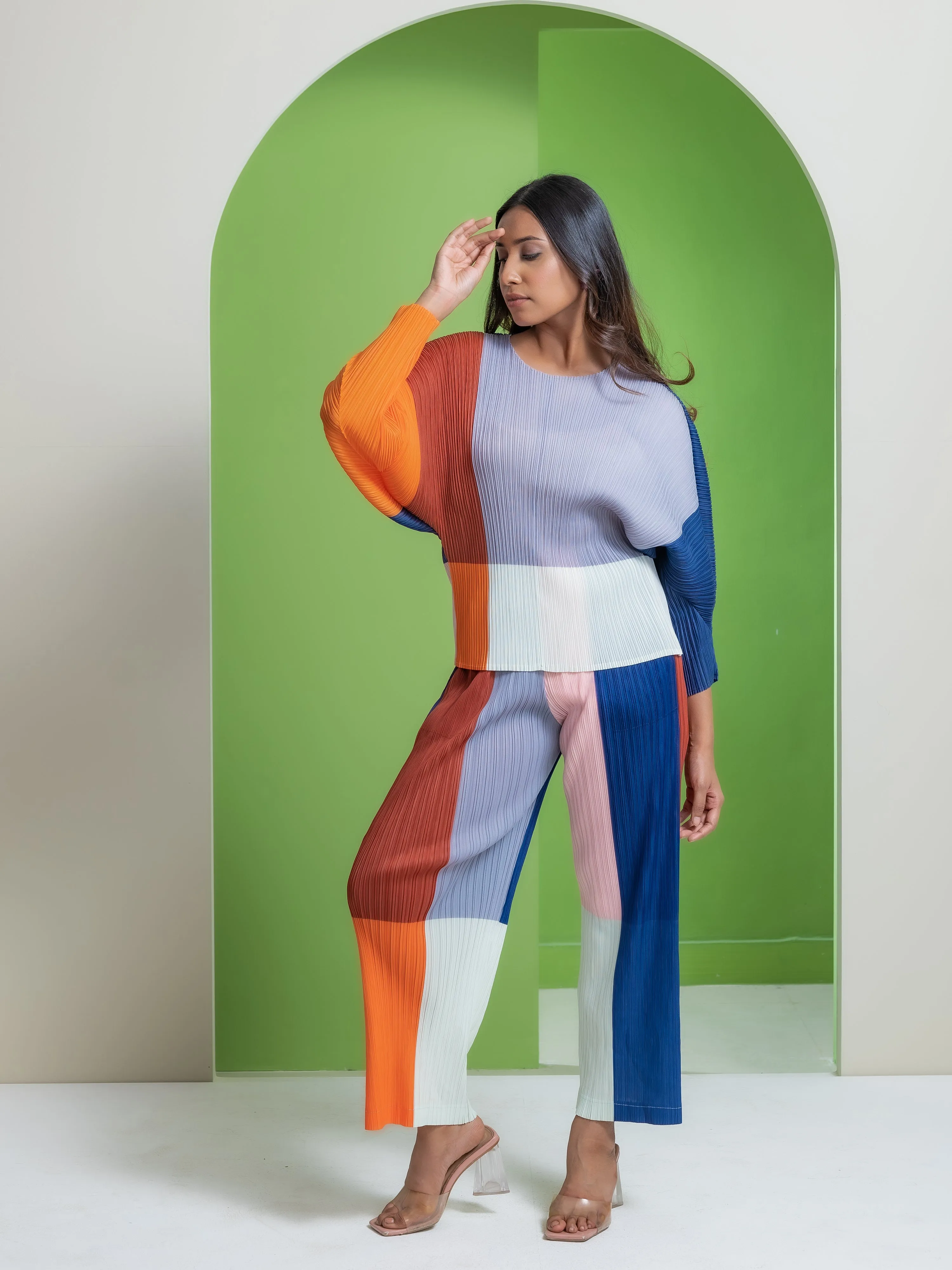 Cleo Pleated Co-ord Set