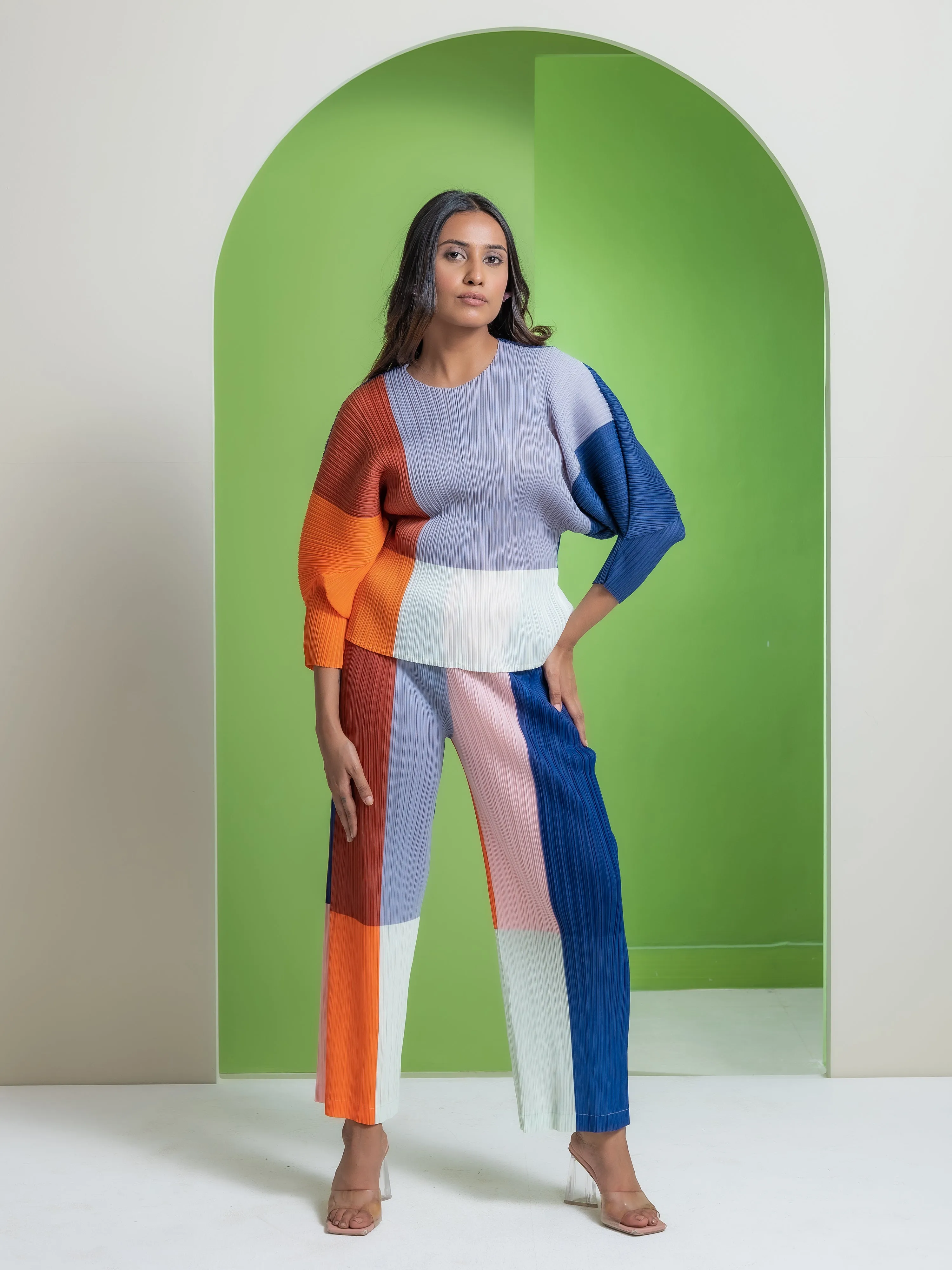 Cleo Pleated Co-ord Set