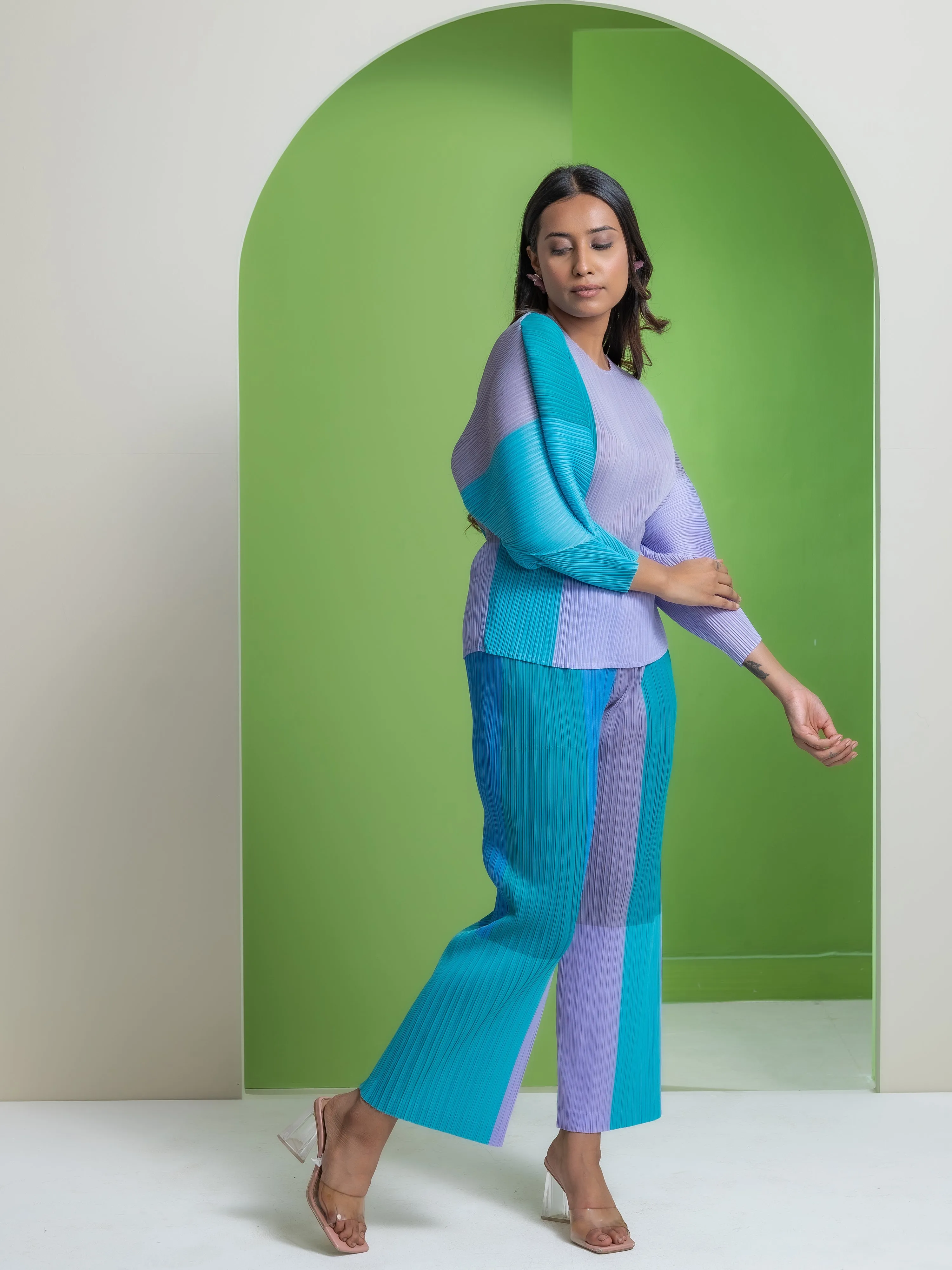 Cleo Pleated Co-ord Set