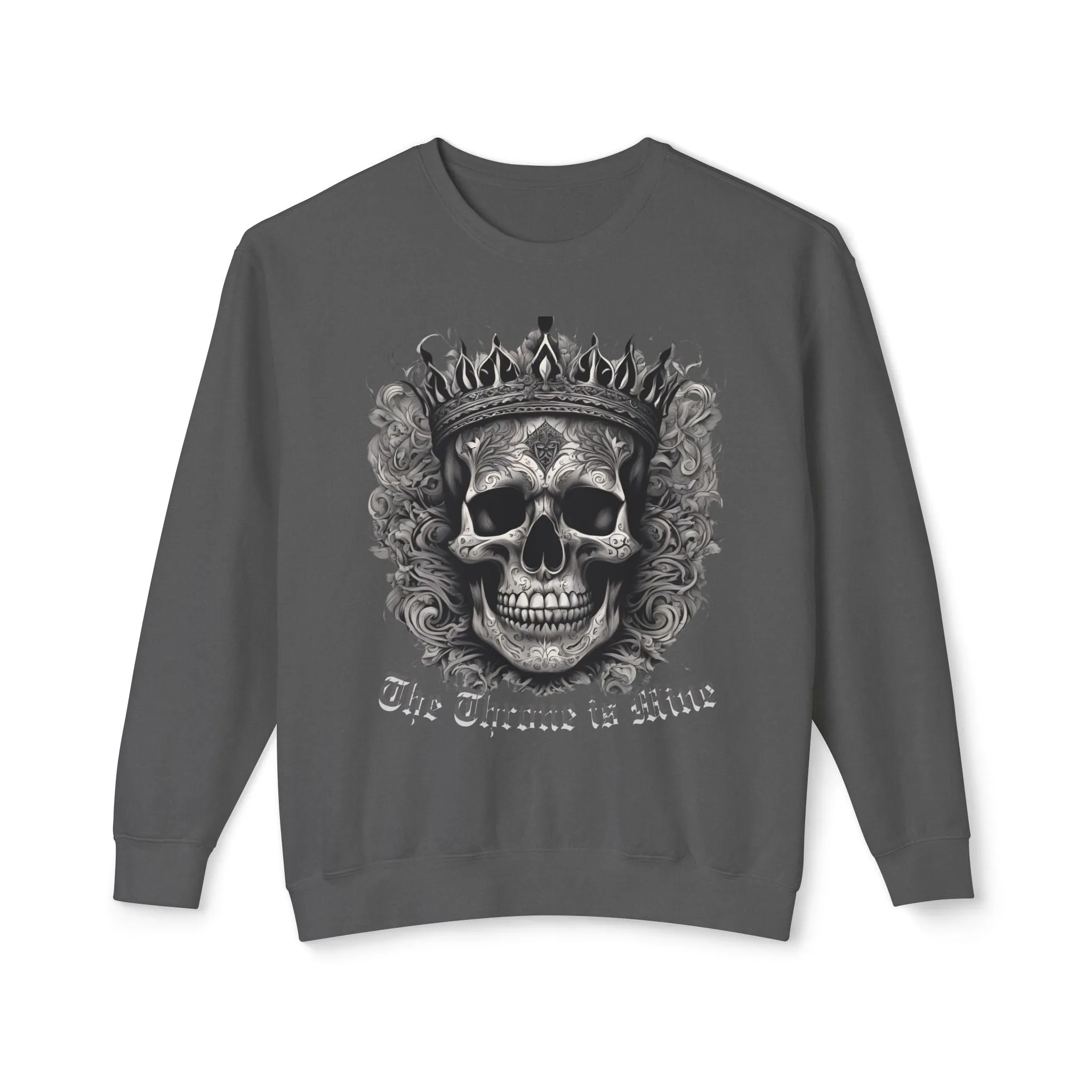 DUO MODERN "The Throne Is Mine" Shadowbones Lightweight Crewneck Sweatshirt