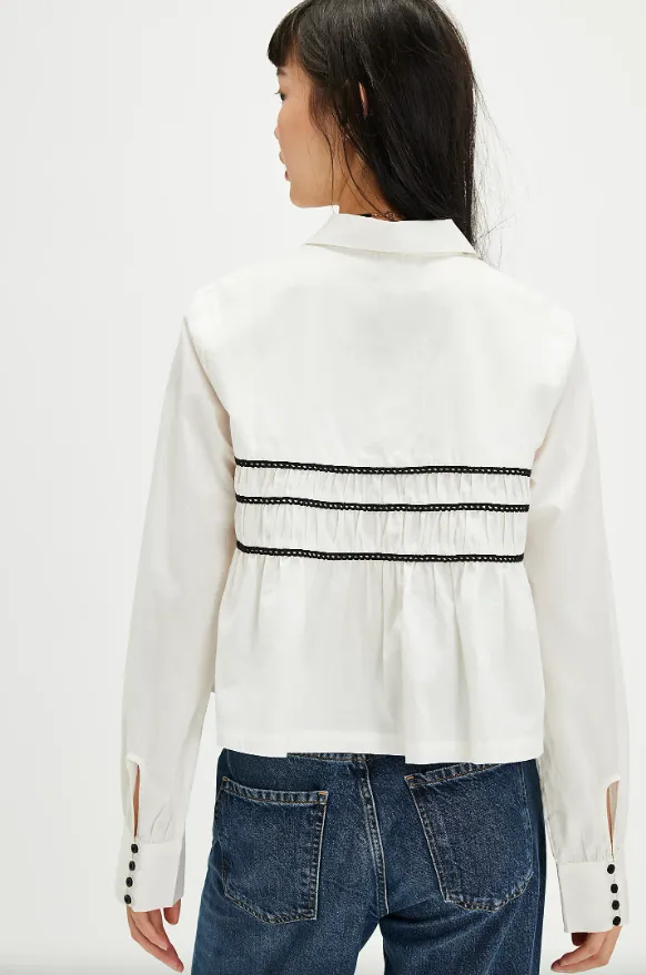 Free People Lace Lover Blouse