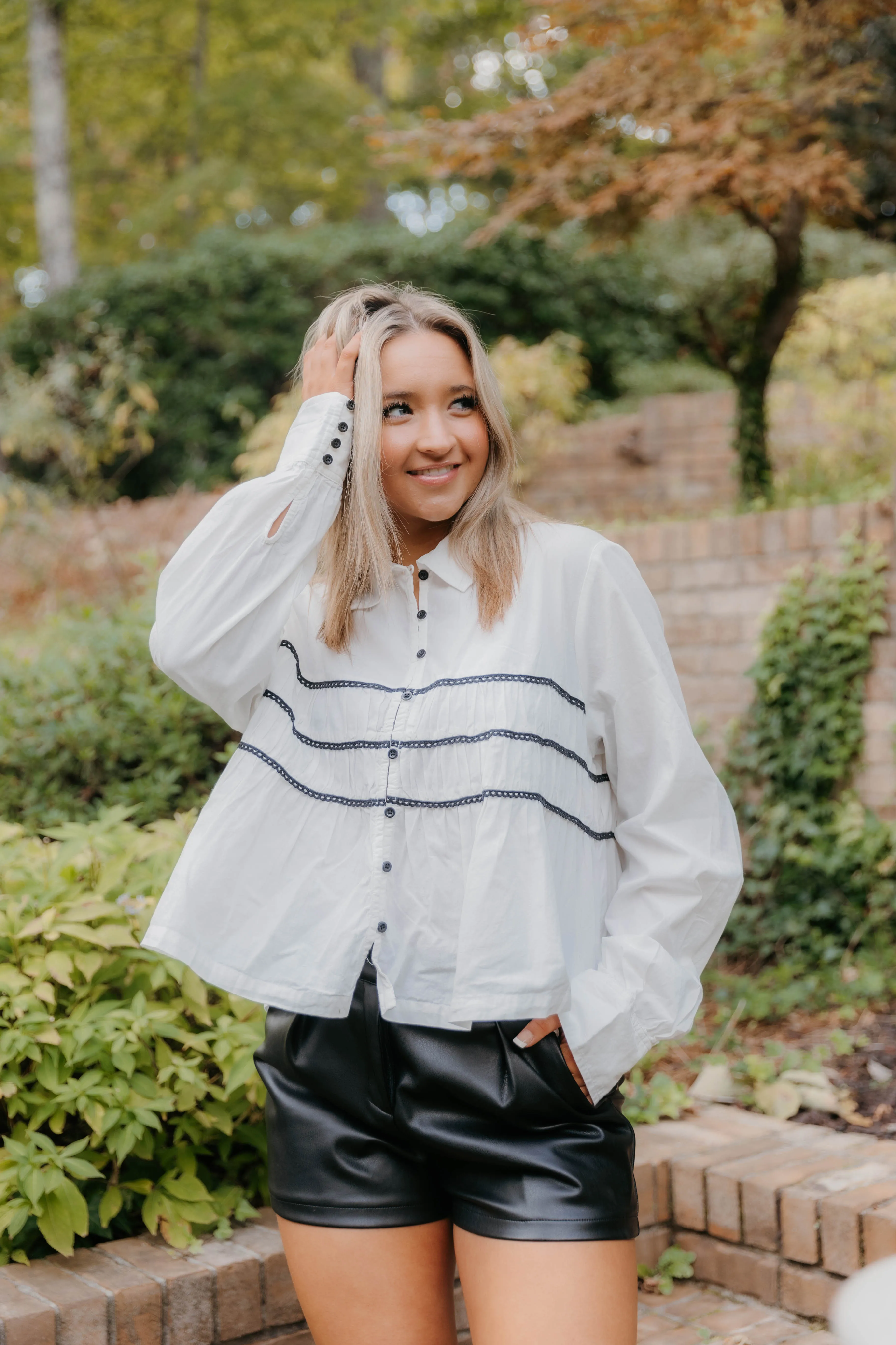 Free People Lace Lover Blouse