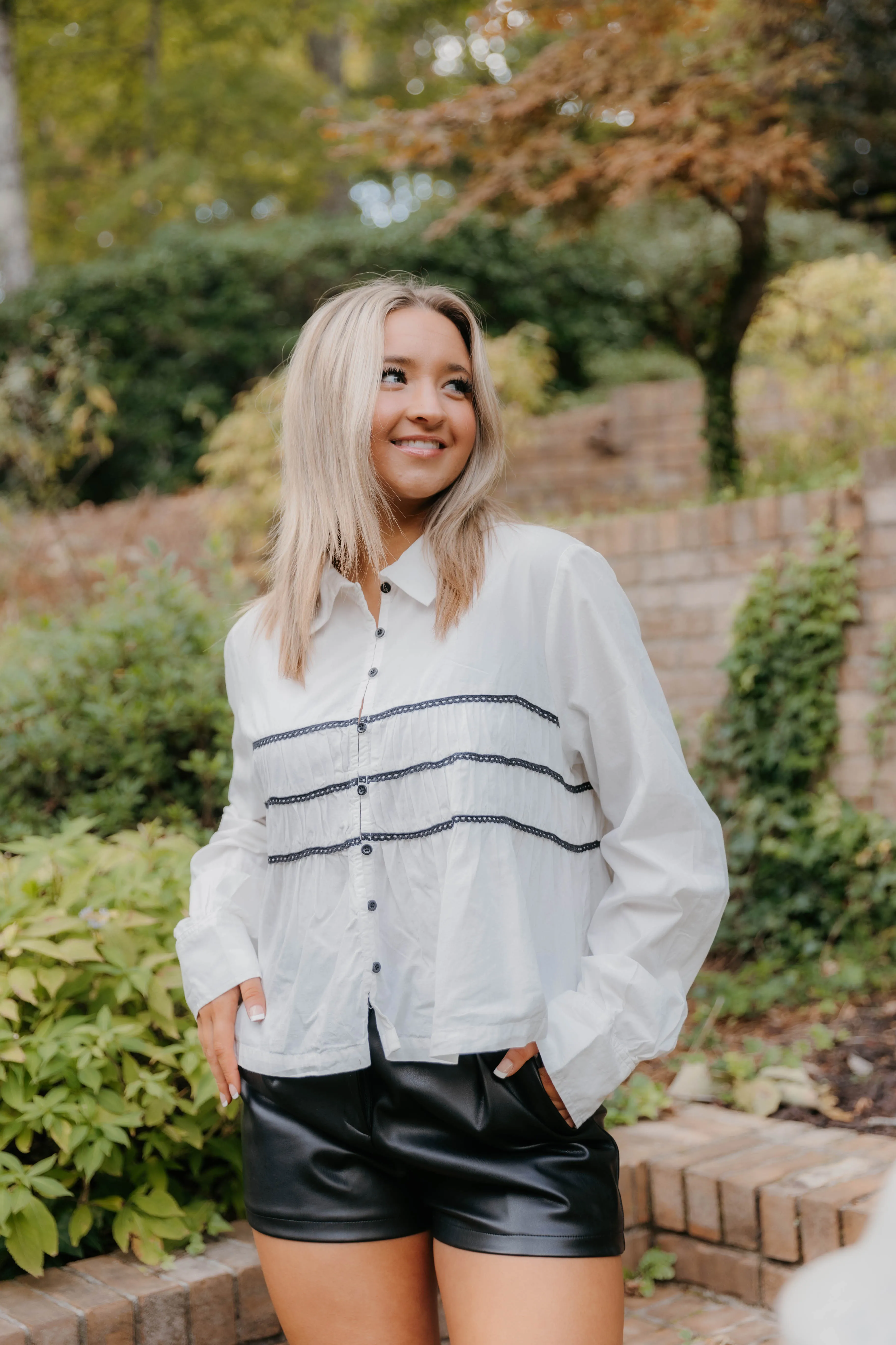 Free People Lace Lover Blouse