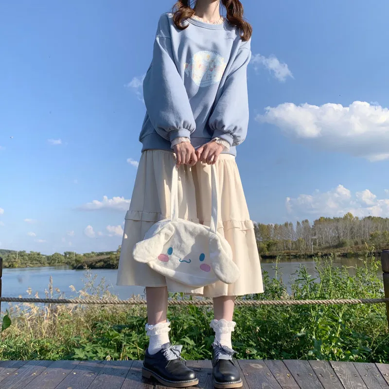 Japanese Soft Girl Sweet A-line skirt