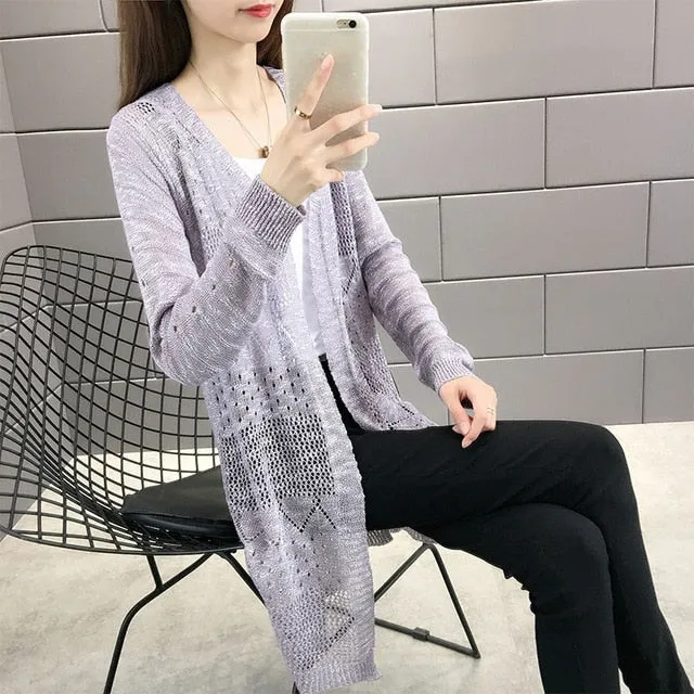 knitted sweater women's outerwear