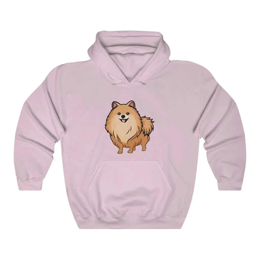 Pomeranian Unisex Heavy Blend™ Hooded Sweatshirt, Made in USA