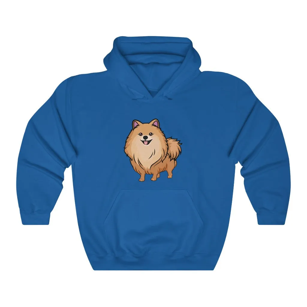 Pomeranian Unisex Heavy Blend™ Hooded Sweatshirt, Made in USA