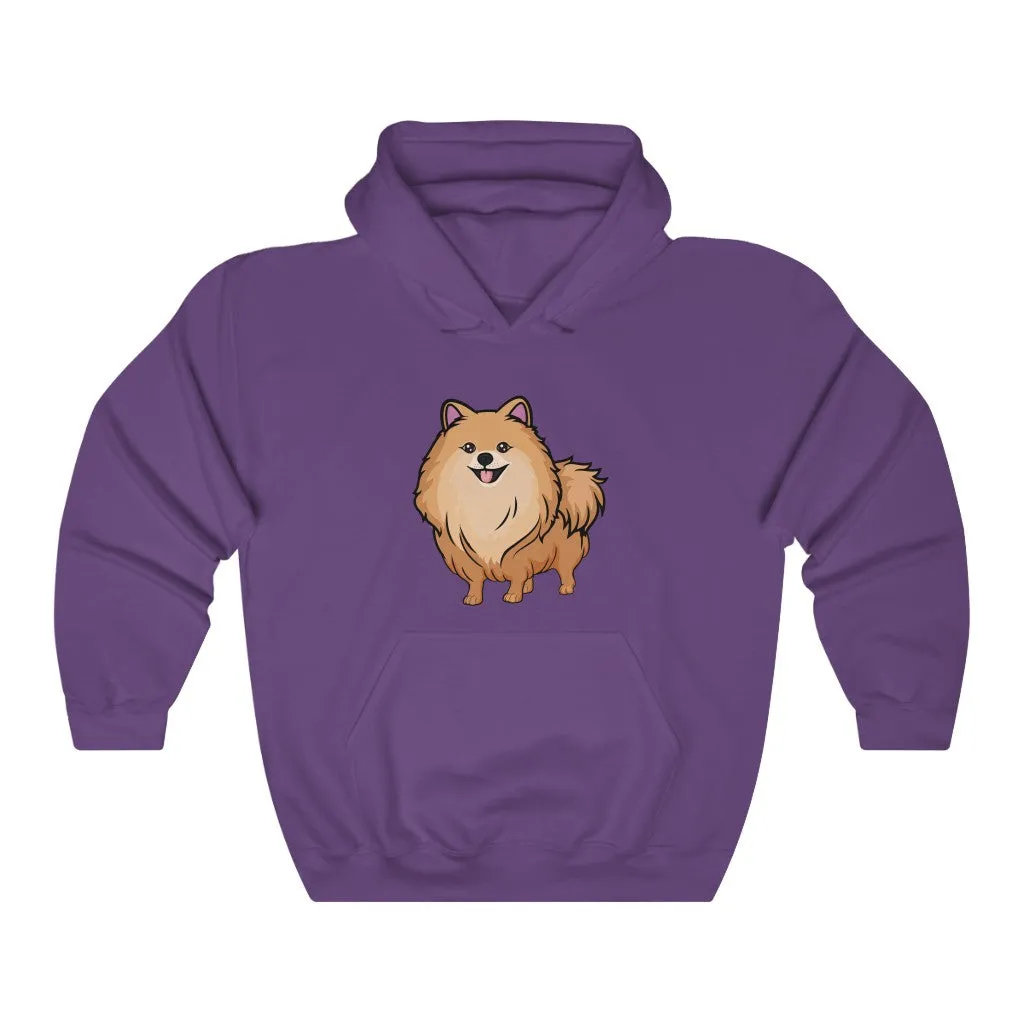Pomeranian Unisex Heavy Blend™ Hooded Sweatshirt, Made in USA