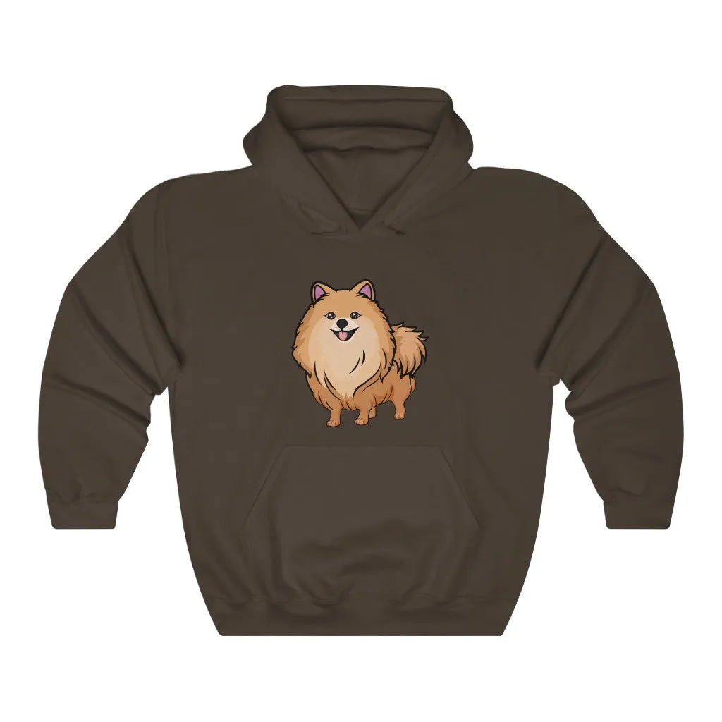 Pomeranian Unisex Heavy Blend™ Hooded Sweatshirt, Made in USA