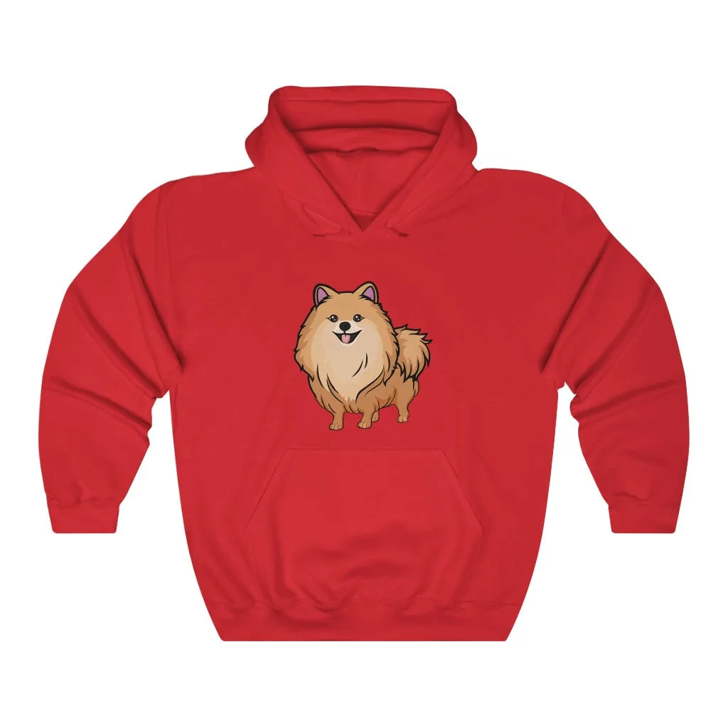 Pomeranian Unisex Heavy Blend™ Hooded Sweatshirt, Made in USA