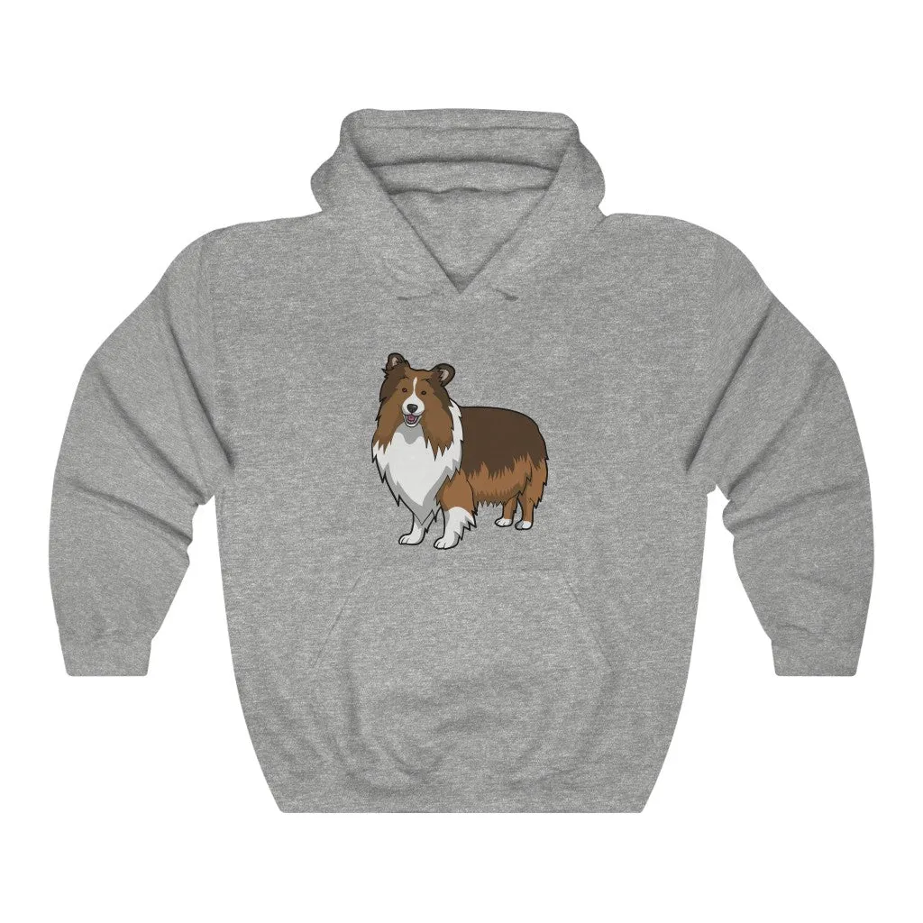 Shetland Sheepdog Unisex Heavy Blend™ Hooded Sweatshirt