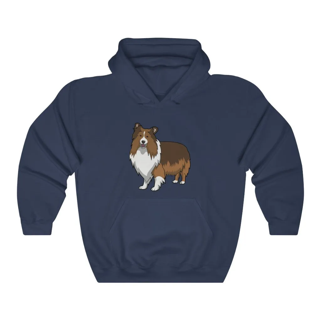 Shetland Sheepdog Unisex Heavy Blend™ Hooded Sweatshirt
