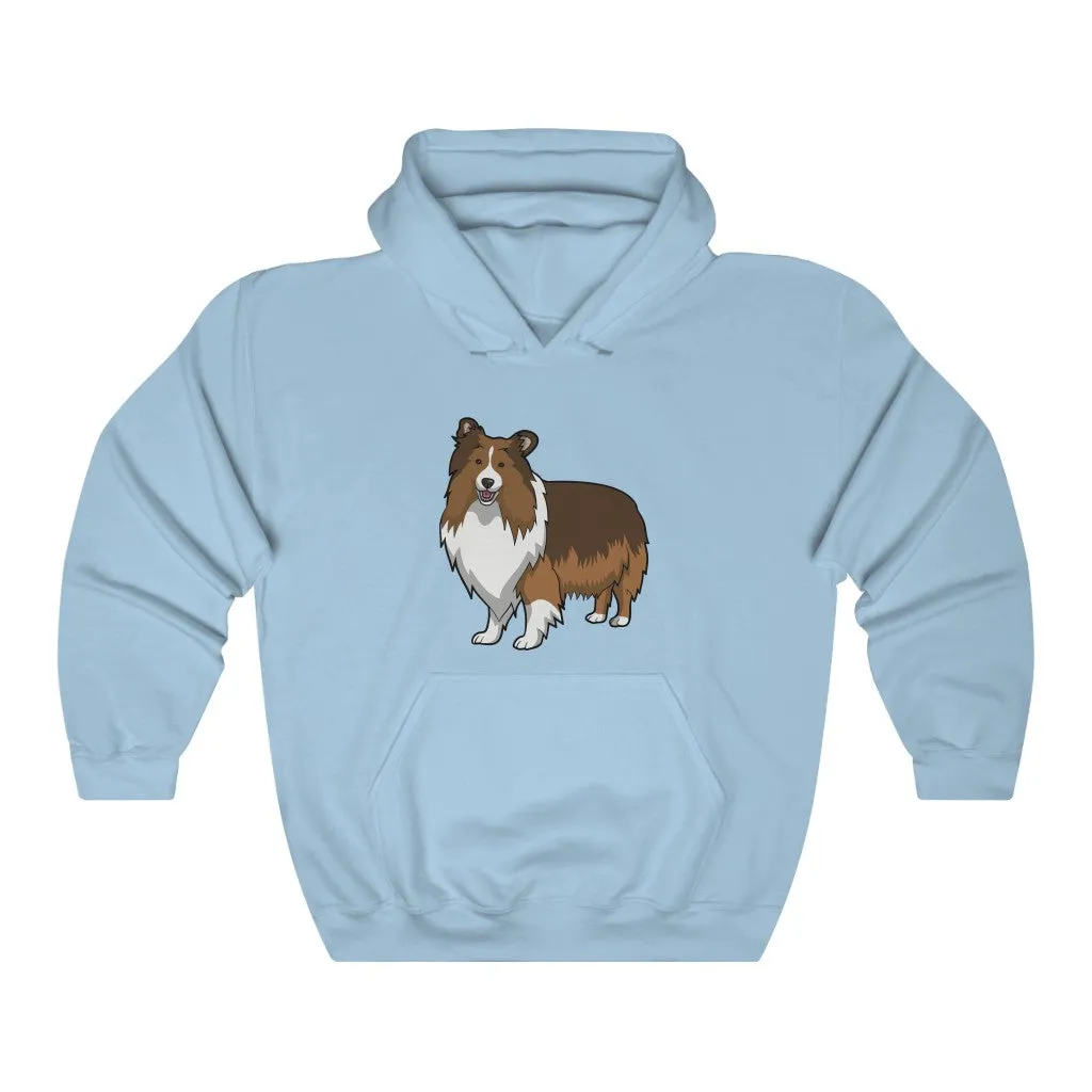 Shetland Sheepdog Unisex Heavy Blend™ Hooded Sweatshirt