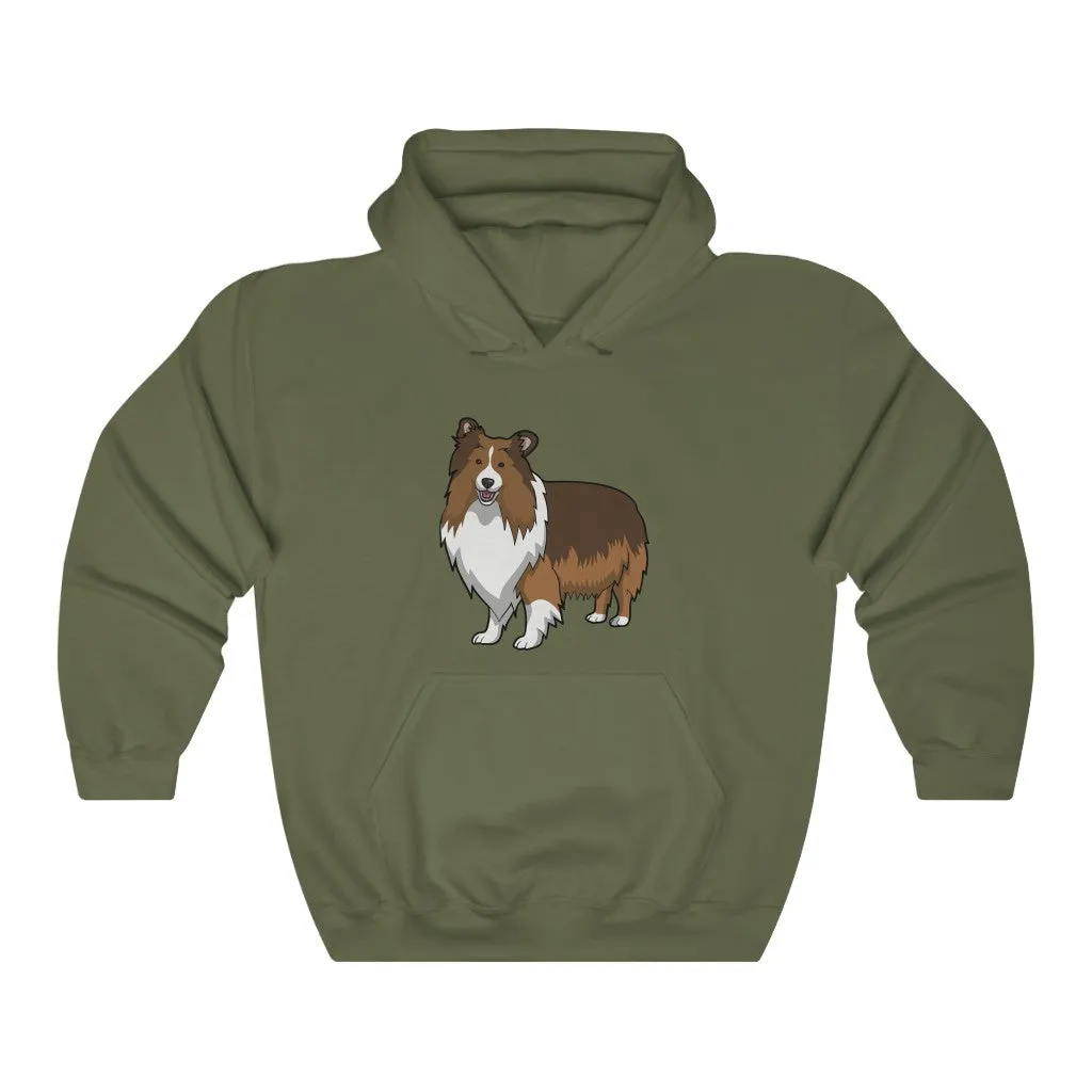 Shetland Sheepdog Unisex Heavy Blend™ Hooded Sweatshirt