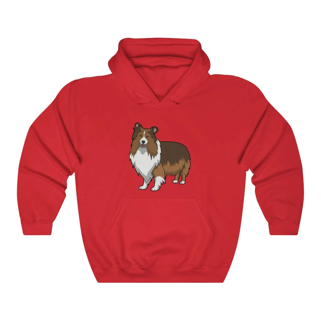 Shetland Sheepdog Unisex Heavy Blend™ Hooded Sweatshirt