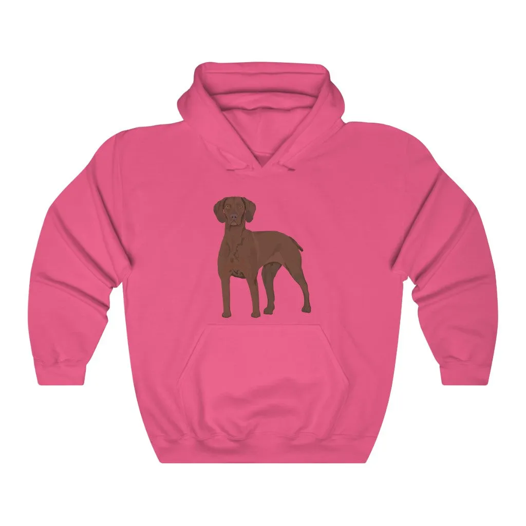 Vizsla Unisex Heavy Blend Hooded Sweatshirt, 11 Colors, S - 5XL, FREE Shipping, Made in the Usa!!
