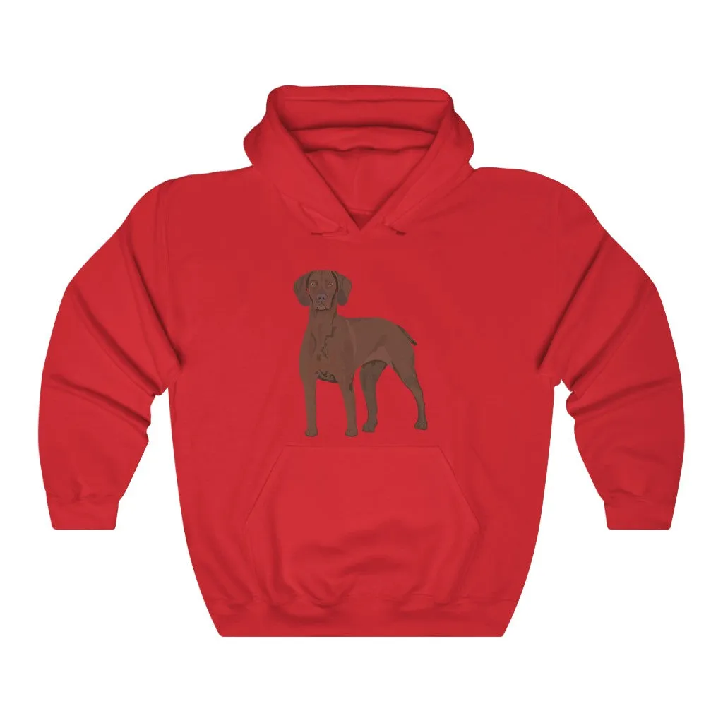 Vizsla Unisex Heavy Blend Hooded Sweatshirt, 11 Colors, S - 5XL, FREE Shipping, Made in the Usa!!