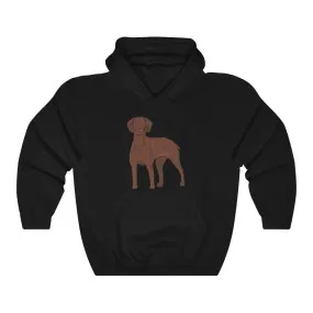 Vizsla Unisex Heavy Blend Hooded Sweatshirt, 11 Colors, S - 5XL, FREE Shipping, Made in the Usa!!