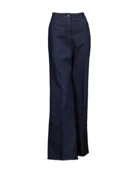 Wide Leg Denim Pants